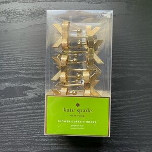 Kate spade shower curtain hooks